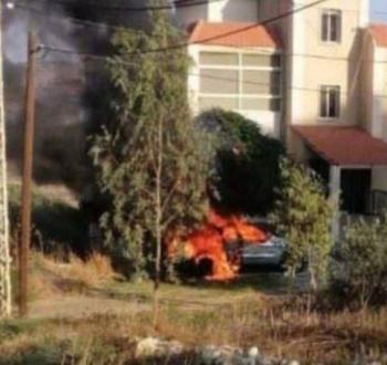 قصف سيارة جنوب لبنان