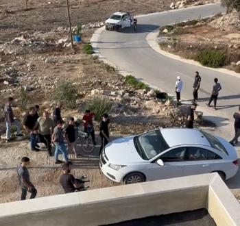مواجهات في بيت فوريك عقب محاولة إقامة بؤرة استيطانية.jpg
