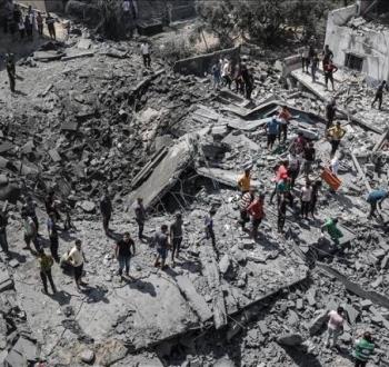 الدمار الذي لحق بغزة جراء العدوان الإسرائيلي