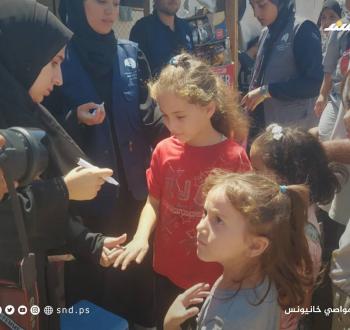 بدء حملة التطعيم ضد شلل الأطفال في محافظة خانيونس جنوب قطاع غزة6.jfif