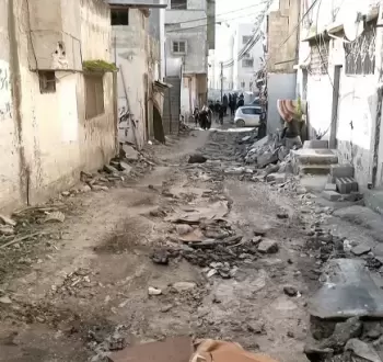 آثار الدمار في طولكرم
