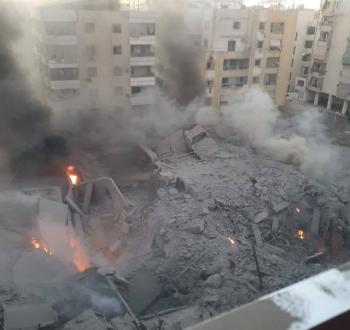 قصف حارة حريك ضاحية بيروت الجنوبية