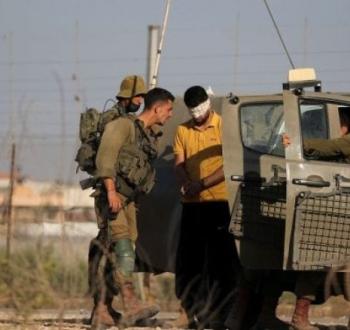 اعتقال شاب فلسطيني من الضفة الغربية.jpg