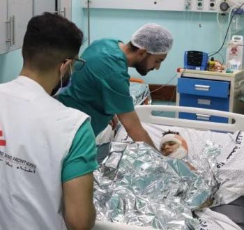 أطباء بلا حدود في غزة