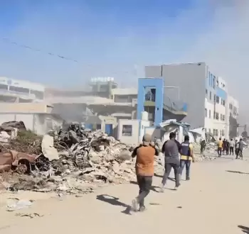 قصف مدرسة صلاح الدين