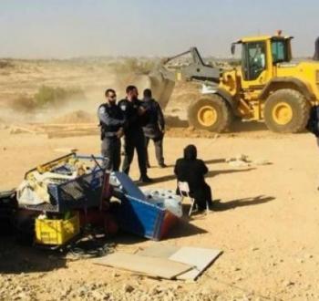 هدم العراقيب في النقب المحتل