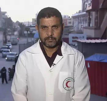 مدير المستشفيات الميدانية في وزارة الصحة بقطاع غزة، مروان الهمص