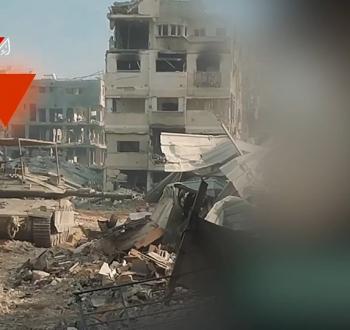 القسام تعرض مشاهد من التحامها مع جيش الاحتلال في شمال غزة.jpg