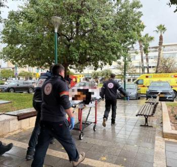 مكان عملية الطعن في تل أبيب