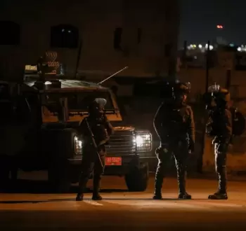 جنود من قوات الاحتلال خلال انتشار في الضفة.webp