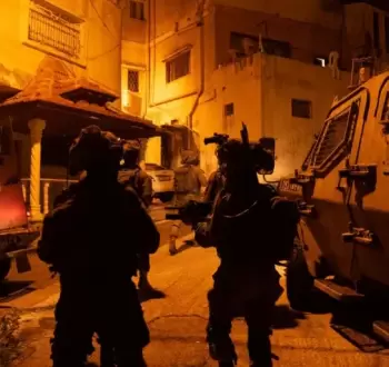 خلال اقتحام قوات الاحتلال للضفة الغربية