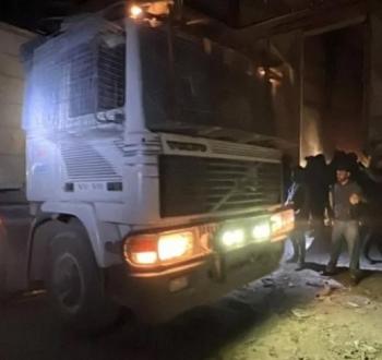 عناصر تأمين المساعدات في غزة