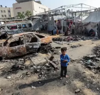 استهداف خيام النازحين شمال قطاع غزة
