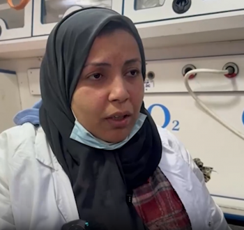 الممرضة شروق الرنتيسي تروي قصة احتجازها وزملائها من كمال عدوان