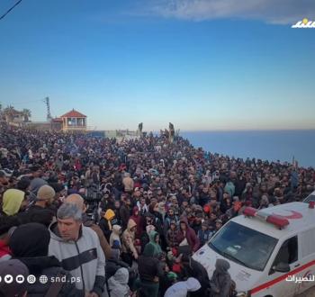 انتظار النازحين للعودة غلى شمال قطاع غزة