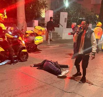 مشاهد من استشهاد منفذ عملية الطعن في تل أبيب