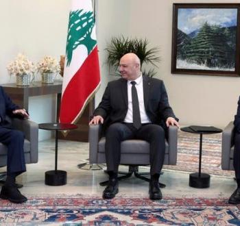 نواف سلام وجوزيف عون ونبيل بري
