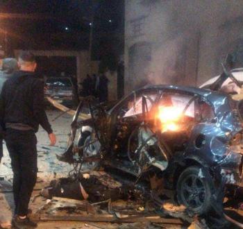 قصف إسرائيلي يستهدف مركبة بقباطية