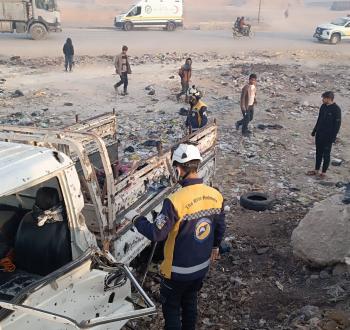 تفجير سيارة مفخخة في حلب