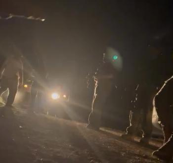 مستوطنون يهاجمون مسجد خربة طانا وينكلون بالمصلين.jpg