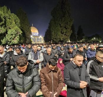 صلاة العشاء والتراويح 9 رمضان