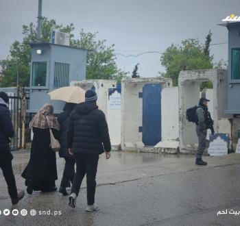 توافد المصلين للأقصى