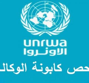 رابط فحص كابونة الوكالة 2025 برقم الهوية