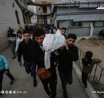 فلسطينيون يشيعون عدد من الشهداء في مستشفى المعمداني وسط مدينة غزة 2.jpg