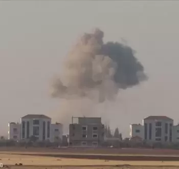 قصف درعا