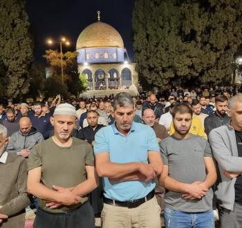 صلاة التراويح الأقصى