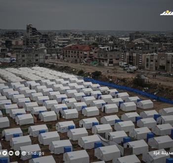 واقع صعب.. خيام النازحين في حي الزيتون شرق مدينة غزة
