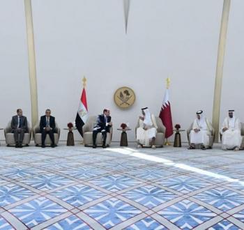 تميم والسيسي