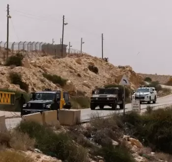 قوات الاحتلال على الحدود المصرية الفلسطينية.webp