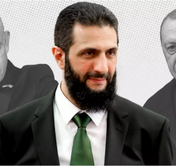 أردوغان (يمين الصورة) الشرع (وسط) ونتنياهو (يسارا).png
