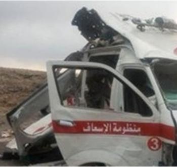 مركبة إسعاف في السويداء