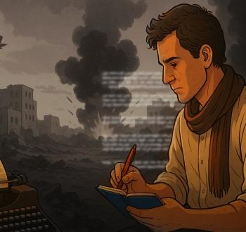 دور الكتابة في توثيق الحرب