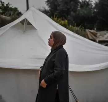 النساء الحوامل في غزة