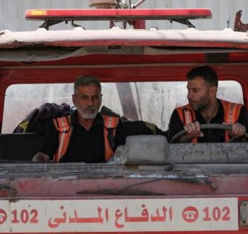 الدفاع المدني في غزة
