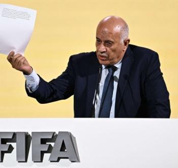 الرجوب يطالب فيفا باتخاذ قرارات حاسمة ضد إسرائيل