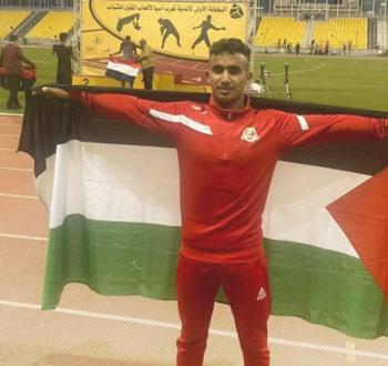 استشهاد العداء الفلسطيني الدولي علام العمور