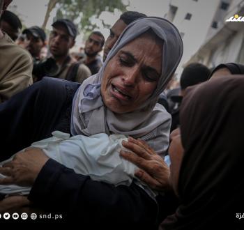 وداع وتشييع شهداء ارتقوا الليلة الماضية في غزة