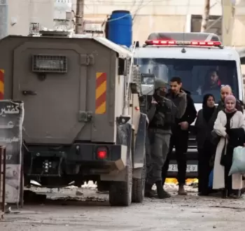 خلال احتجاز قوات الاحتلال للفلسطينيين في جنين.webp
