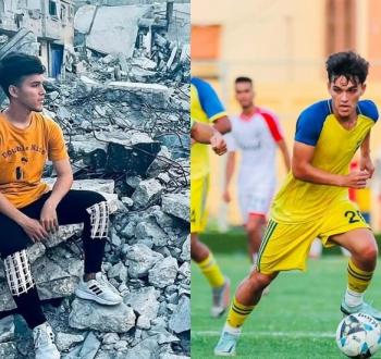 فريق إيطالي يستجيب لصرخة لاعب من غزة