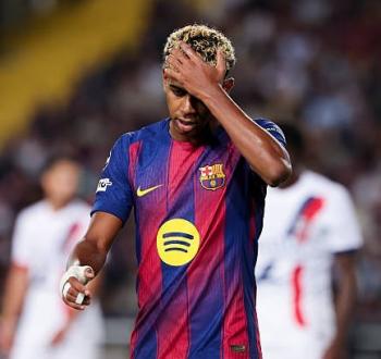 برشلونة يُعلن إصابة يامال ومدة غيابه