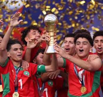 نتائج مباريات امس الأحد ... المغرب بطلاً لكأس العالم