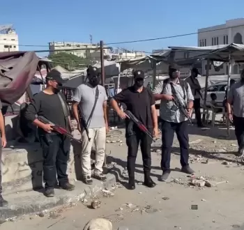 عناصر وزارة الداخلية في غزة