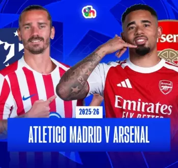أرقام مثيرة قبل مواجهة آرسنال وأتلتيكو مدريد