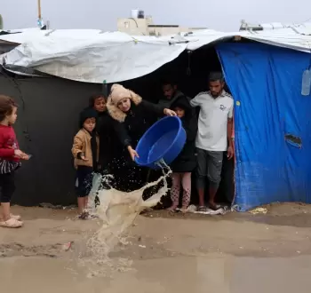 غرق الخيام