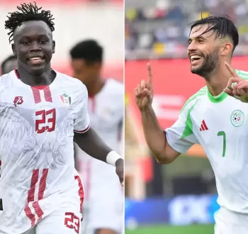 تشكيلة منتخب الجزائر ضد السودان في كأس أمم إفريقيا