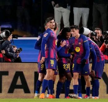 برشلونة يحسم القمة أمام أتلتيكو مدريد